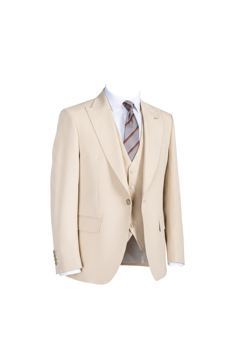 The Ivory Elite 3-Piece Suit