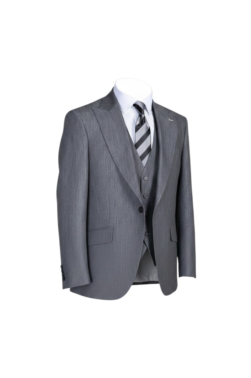 De Jossy Classic Grey 3-Piece Suit