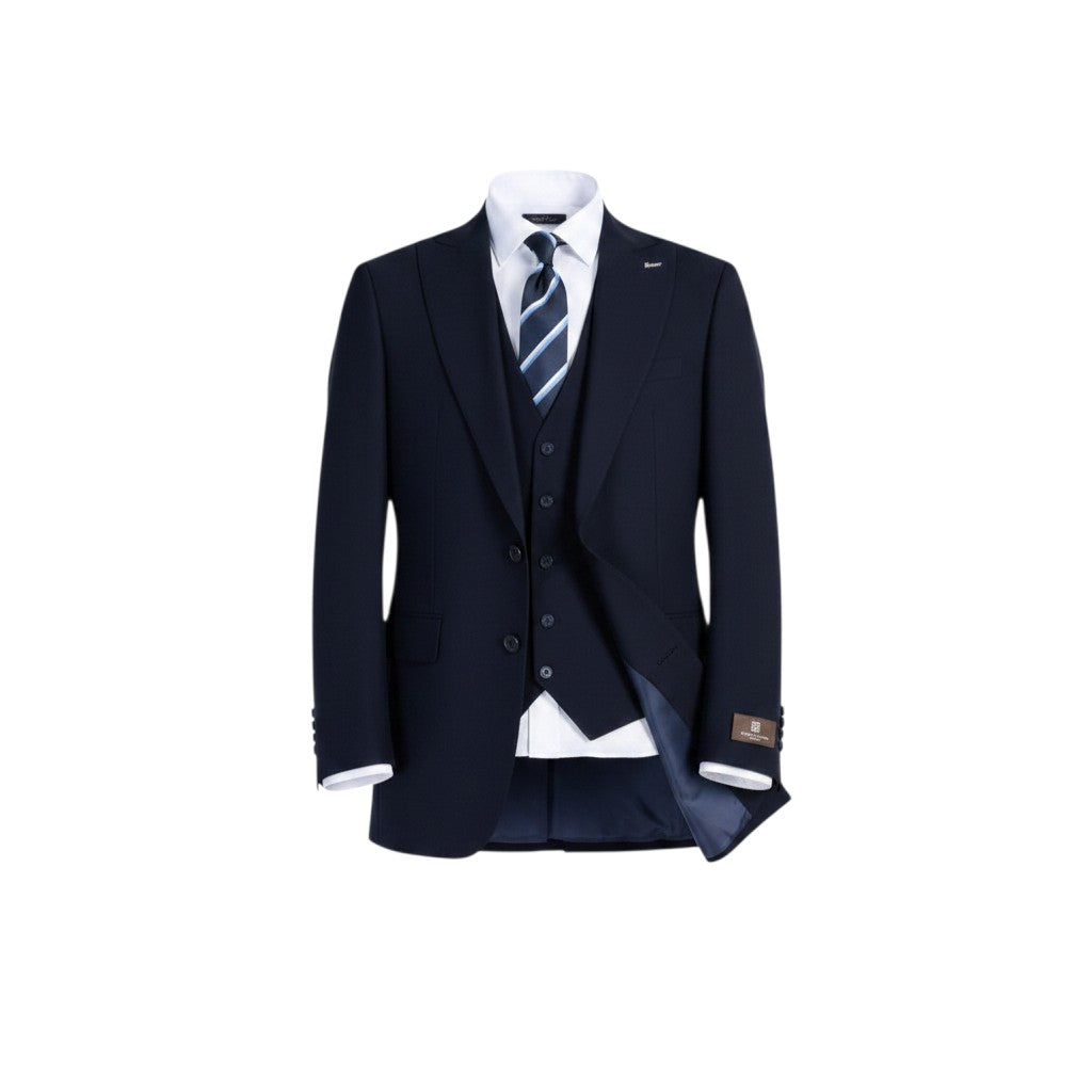 The Statesman Three-Piece Suit -� Navy