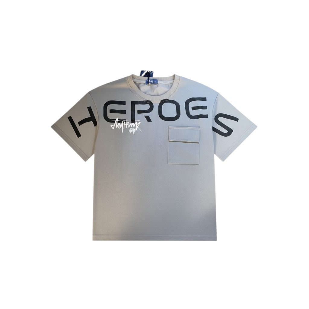 Heroes Boys Matching Set - Graphic Tee & Shorts (Ages 3-6)