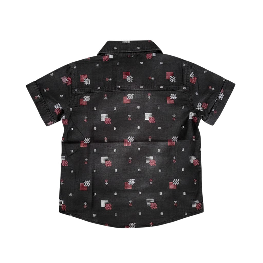 Boys' Print Short-Sleeve Shirt