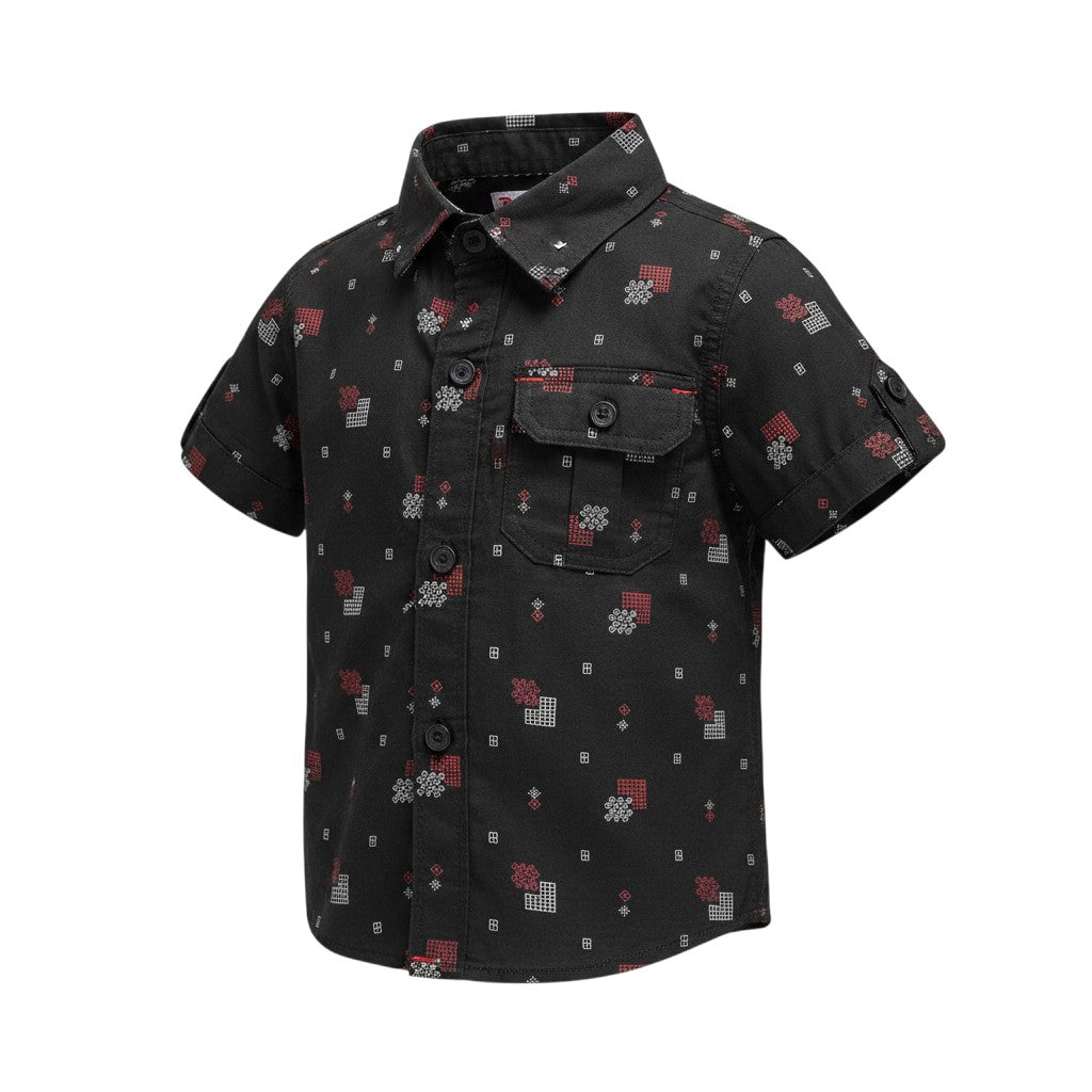 Boys' Print Short-Sleeve Shirt