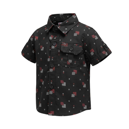 Boys' Print Short-Sleeve Shirt