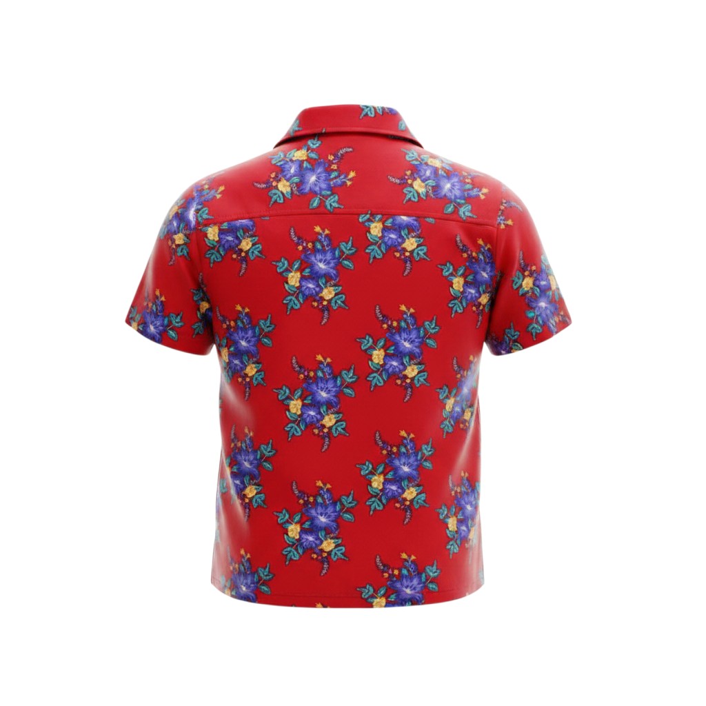 Boys Floral Print Shirt
