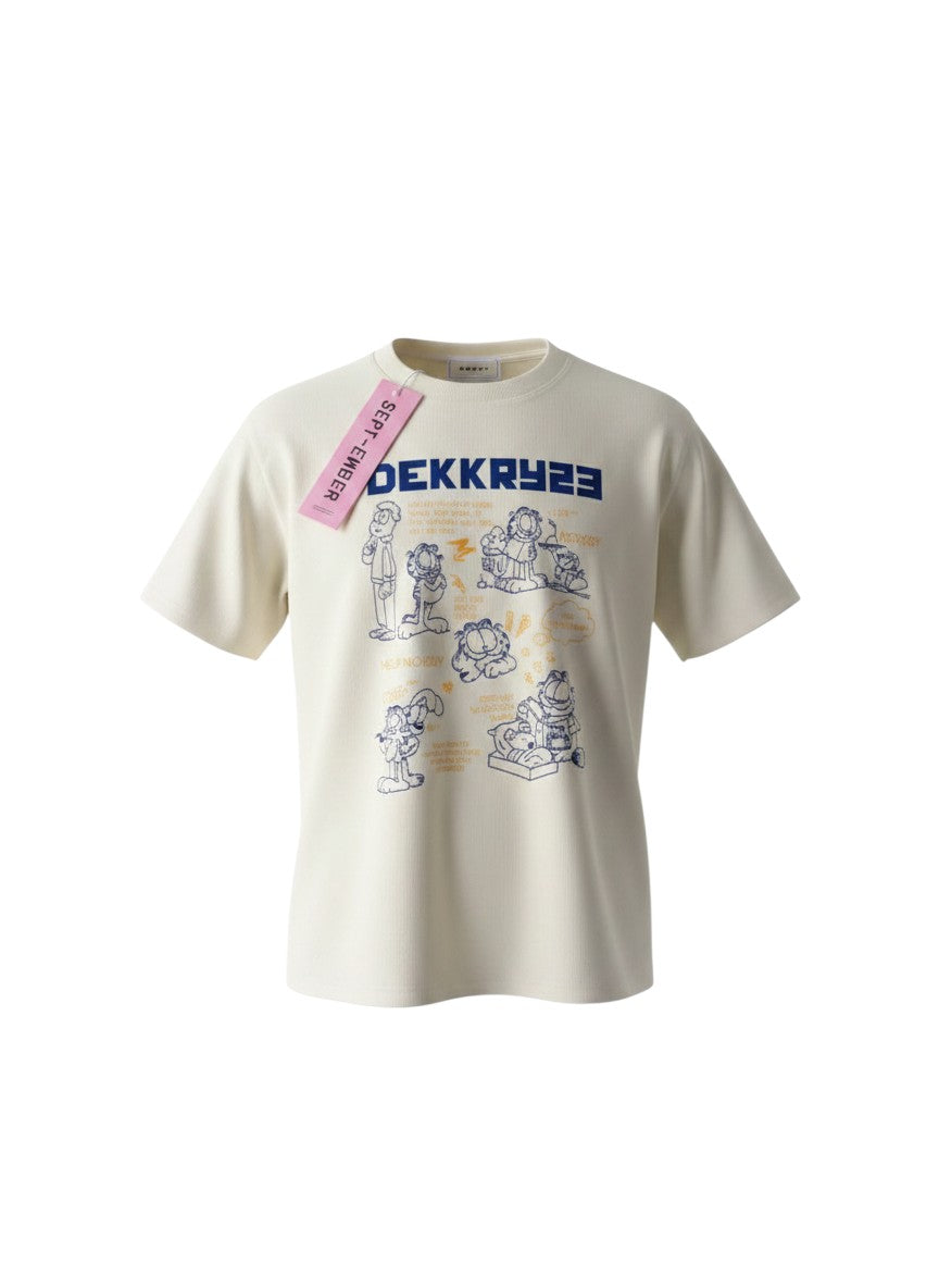 DEKKRY23 Cartoon Graphic Tee