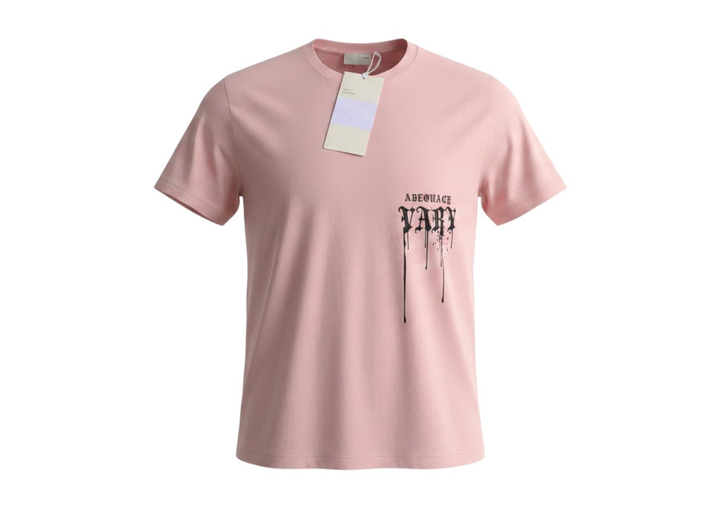 Pink Gothic Drip Graphic Tee