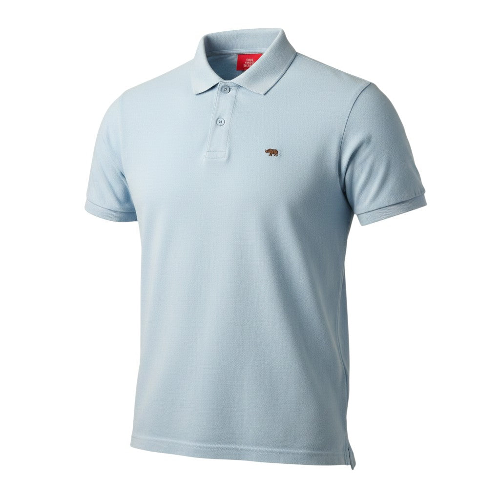 Sky Blue Classic Pique Polo