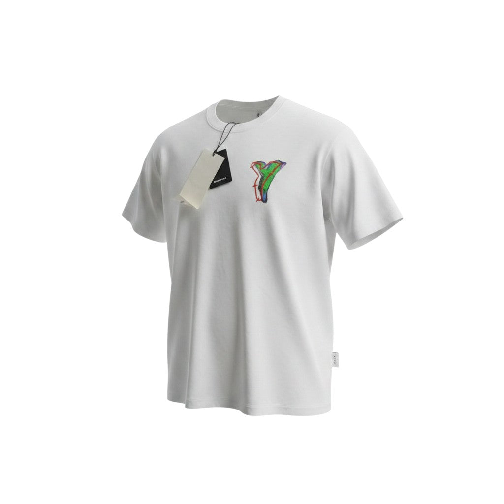 White Yyds Graffiti Graphic Tee