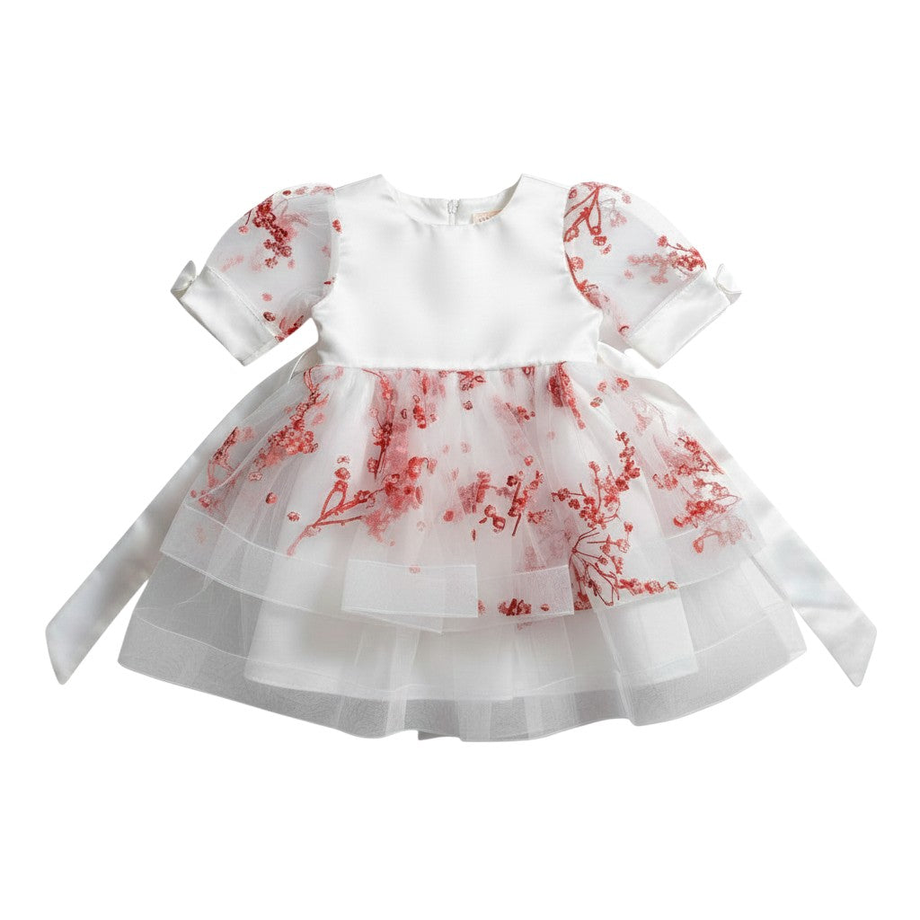 Floral Tulle Party Dress