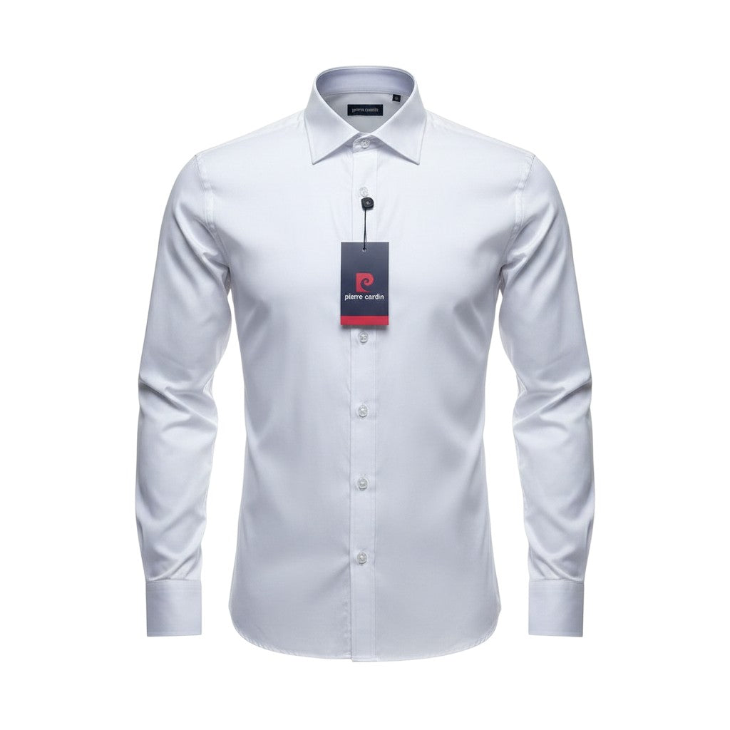 White Slim Fit Shirt