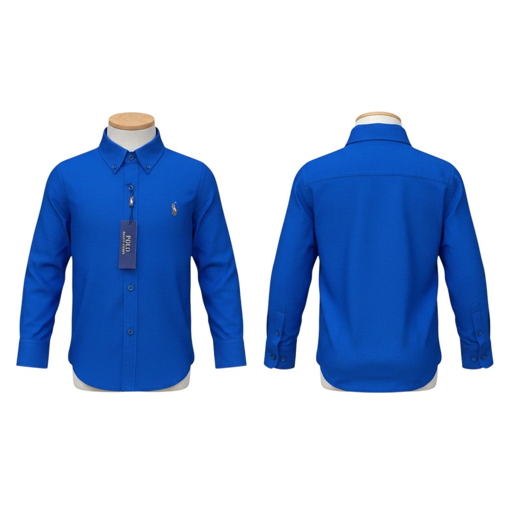 Royal Blue Long Sleeve Shirt