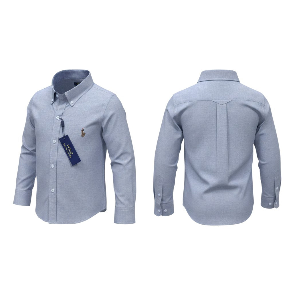 Blue Long Sleeve Shirt