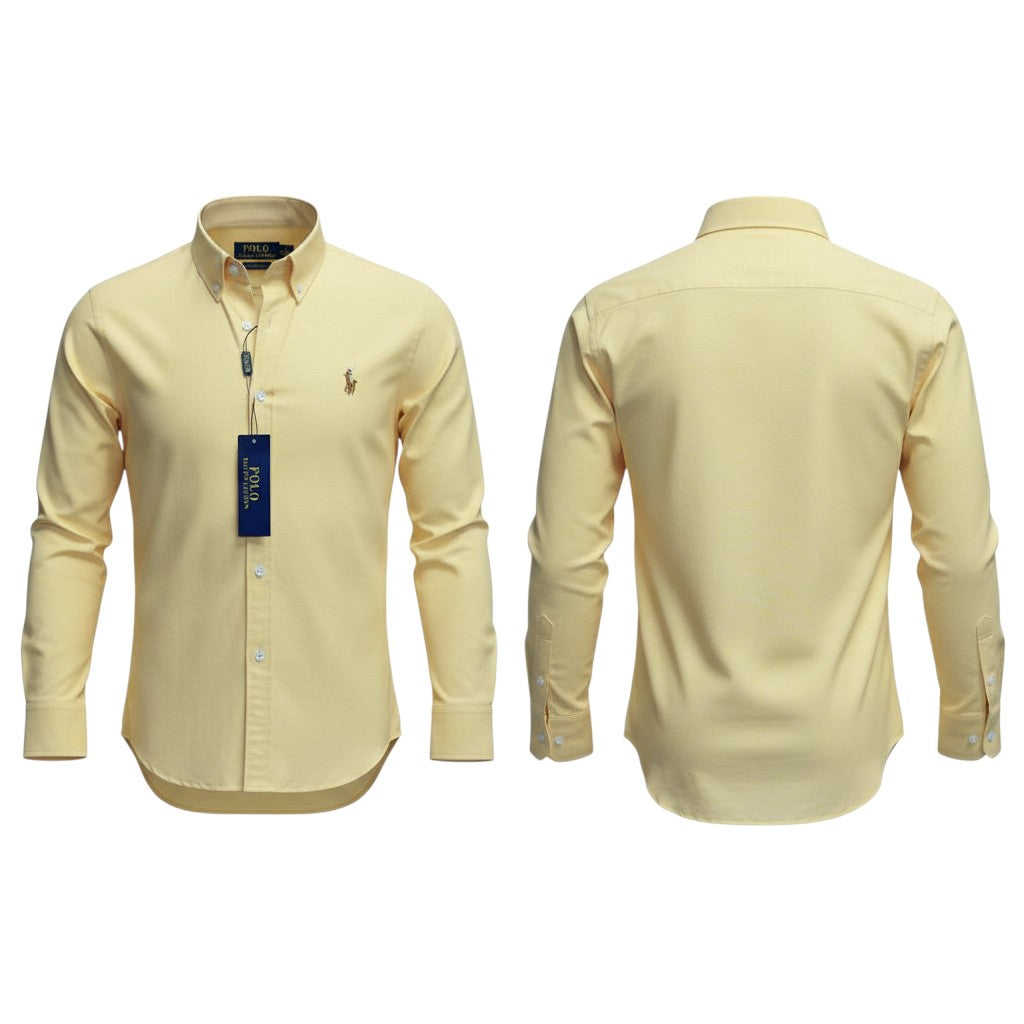 Cream Long Sleeve Shirt