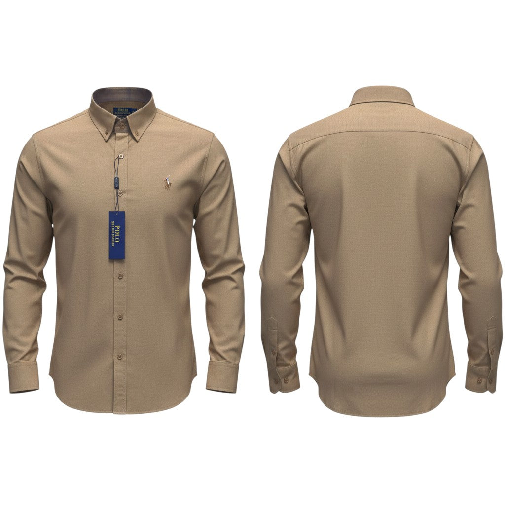 Khaki Long Sleeve Shirt