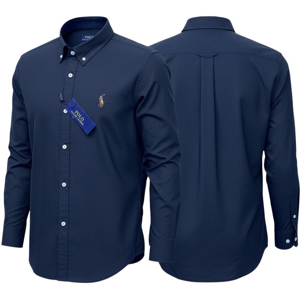 Dark Navy Long Sleeve Shirt