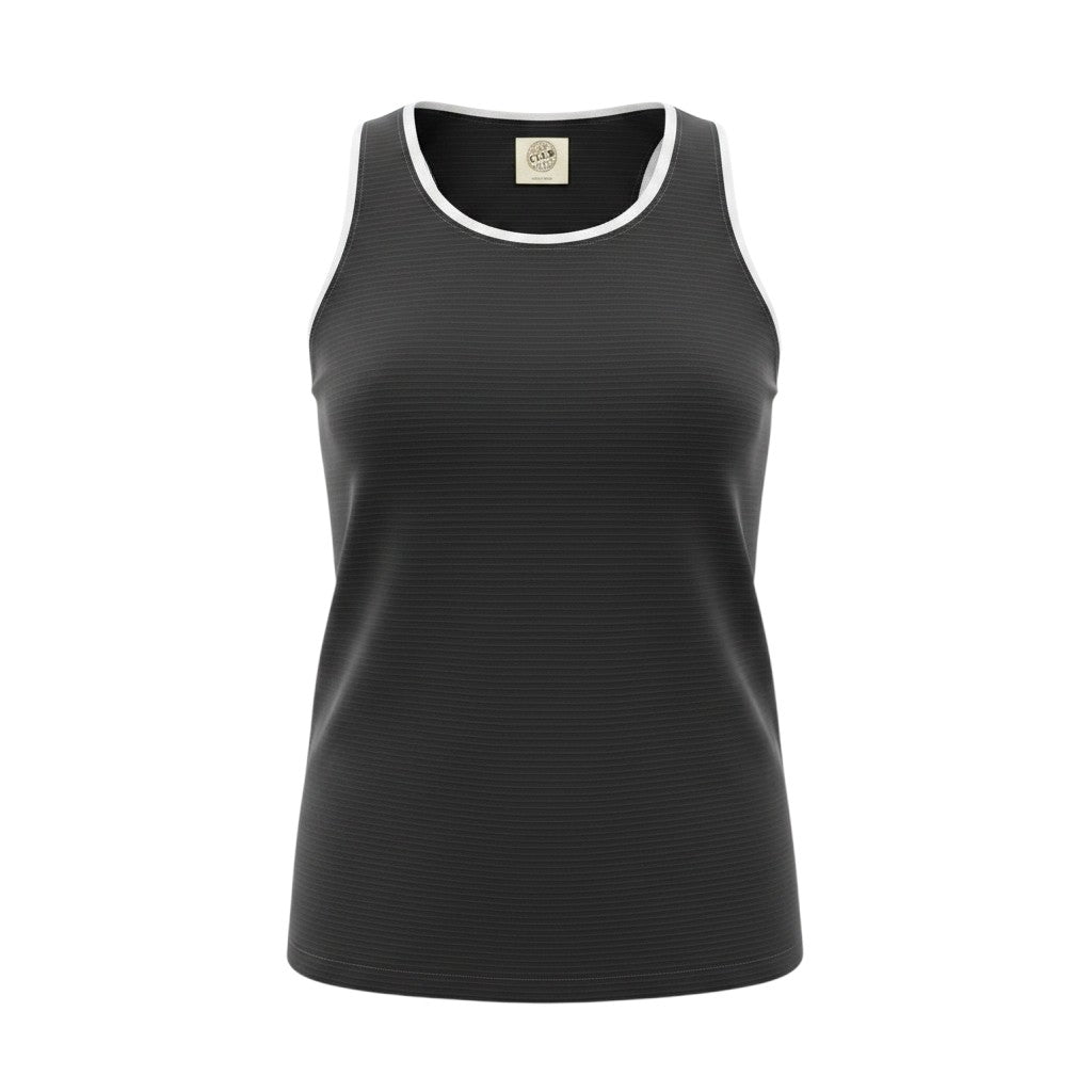 Contrast Trim Sleeveless Tank