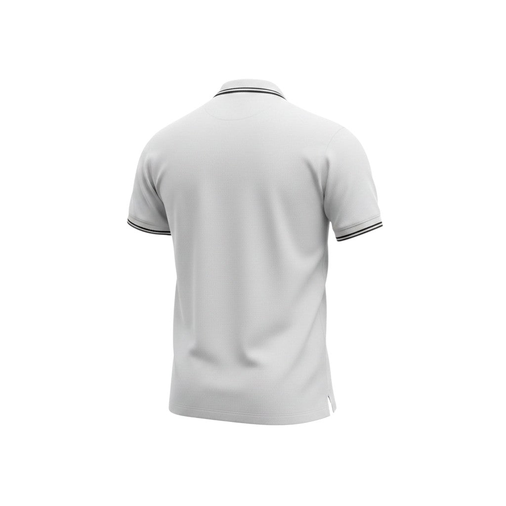 Mandarin Collar Polo Shirt