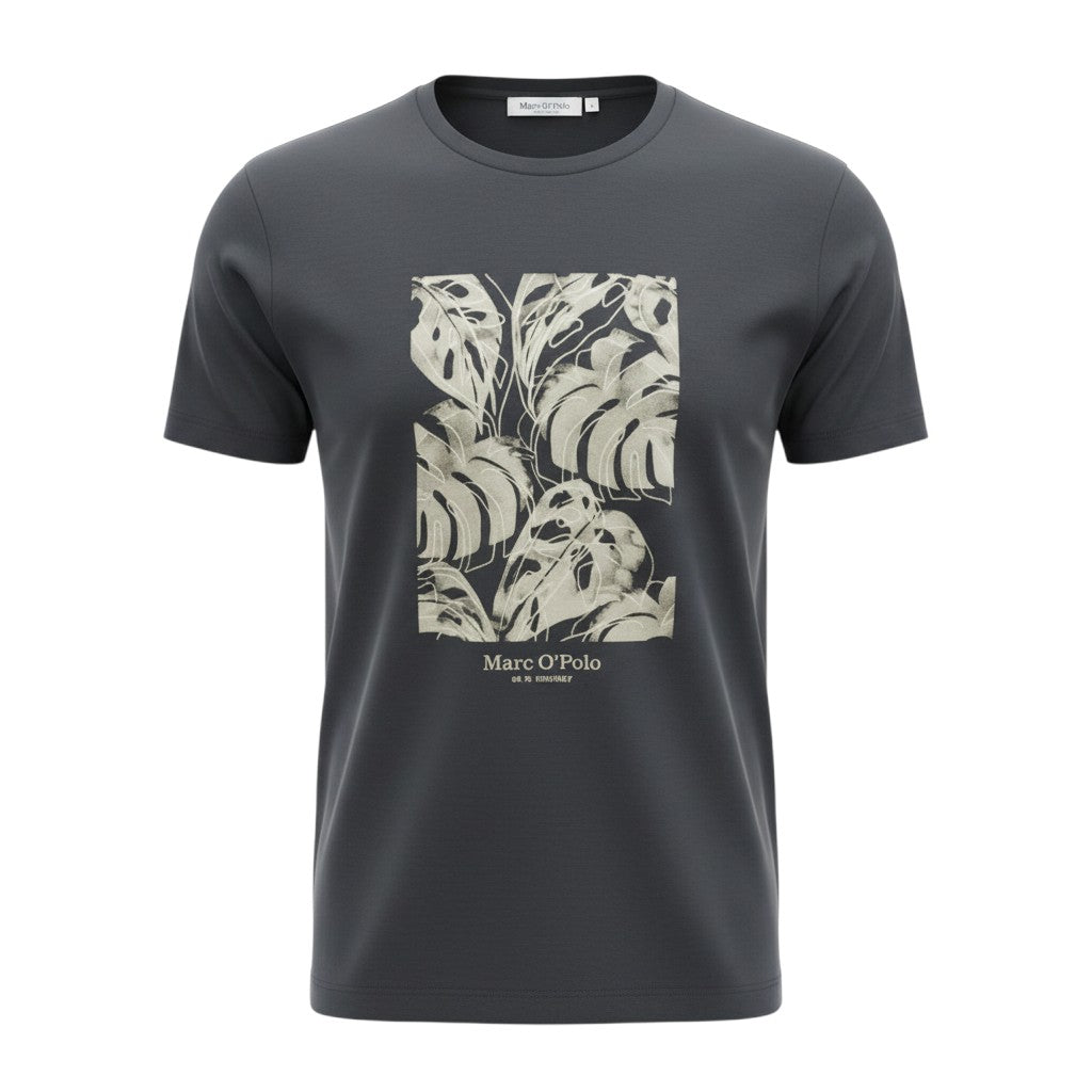 Botanical Leaf Graphic Tee