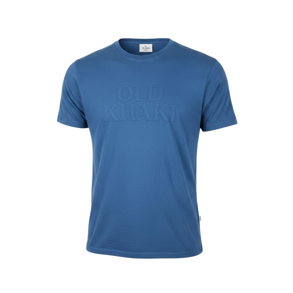 Blue Tonal Logo Tee