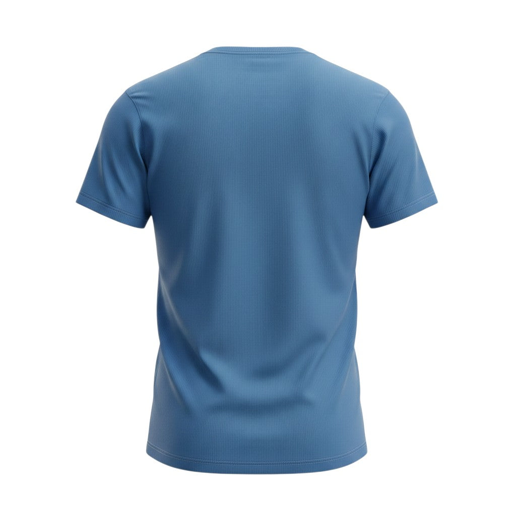 Blue Tonal Logo Tee