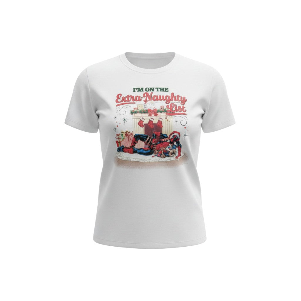 Extra-Naughty List Graphic Tee