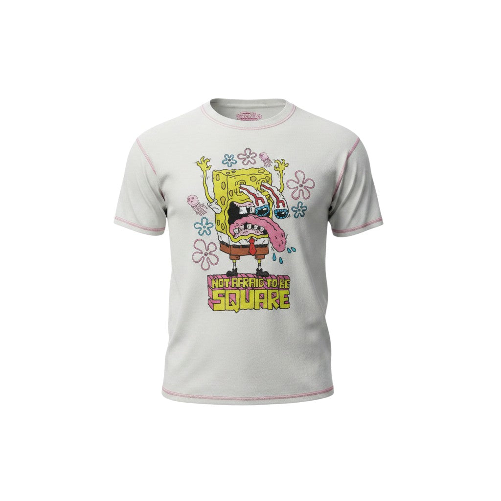 Not Afraid To Be Square Graphic Tee
