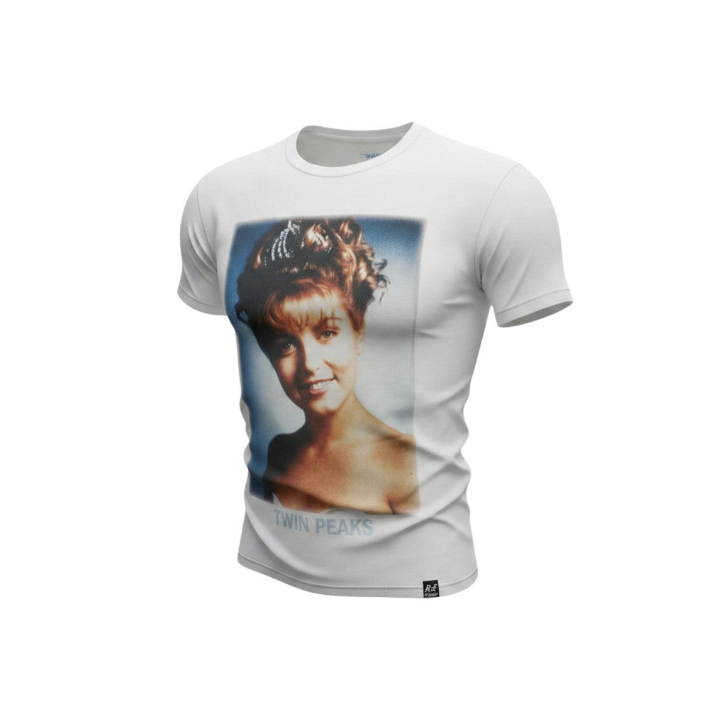 Twin Peaks Portrait Graphic Tee – White