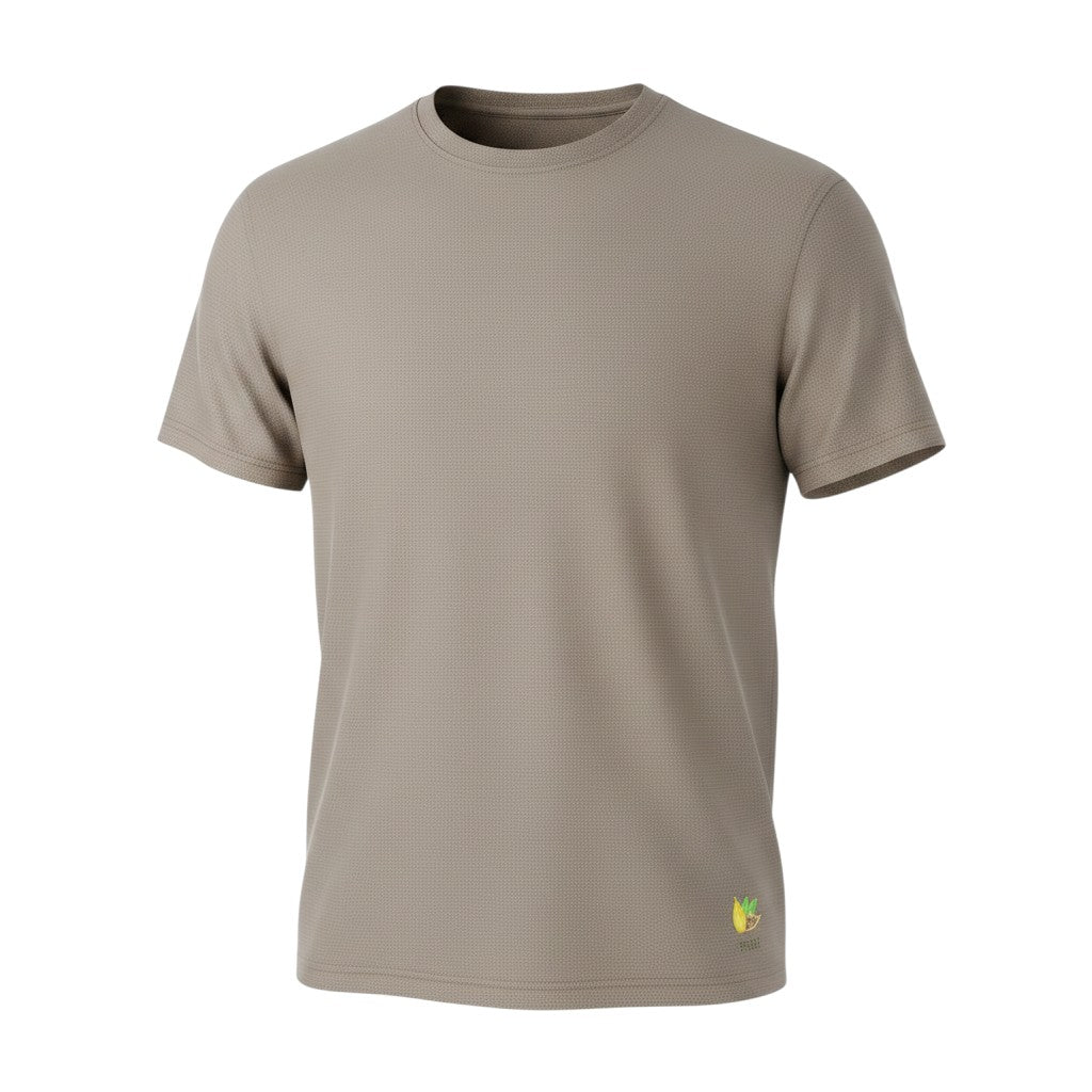 Essential Crew Neck Tee – Sand