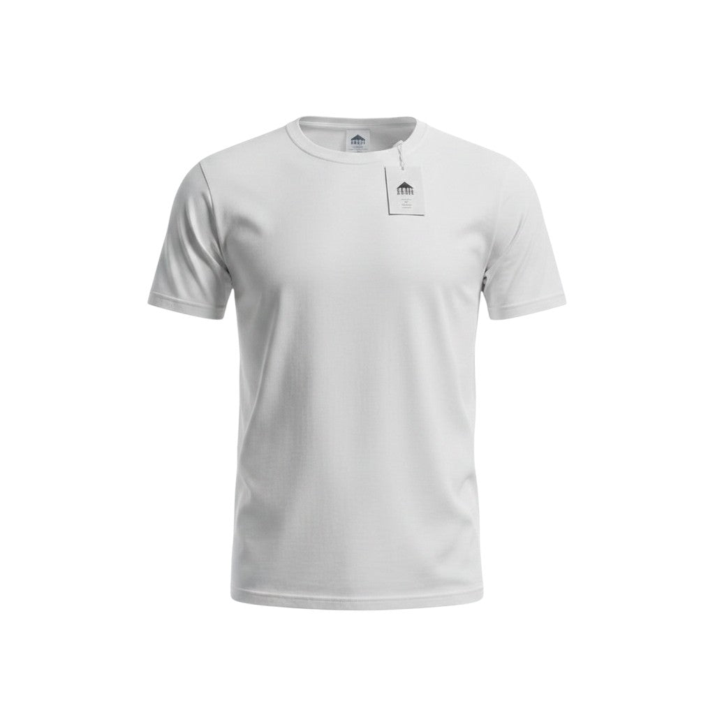 Essential White Crew Neck Tee
