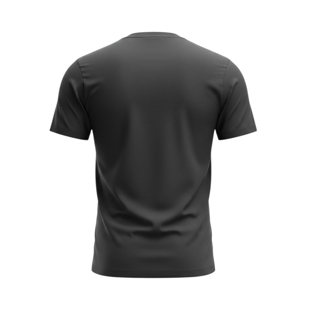 Centre Logo Crew Tee – Charcoal