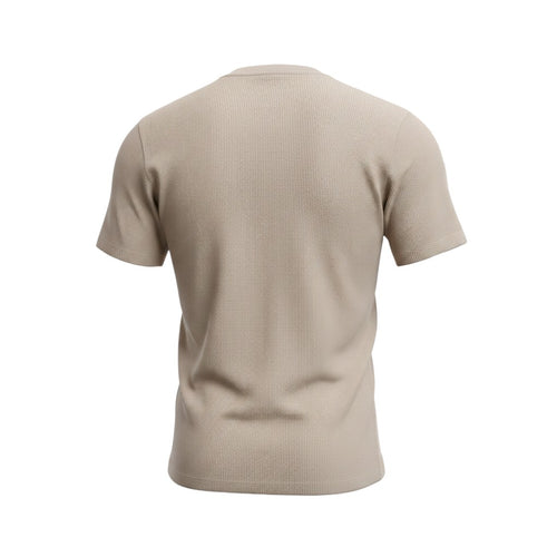 Ribbed Crew Neck Tee