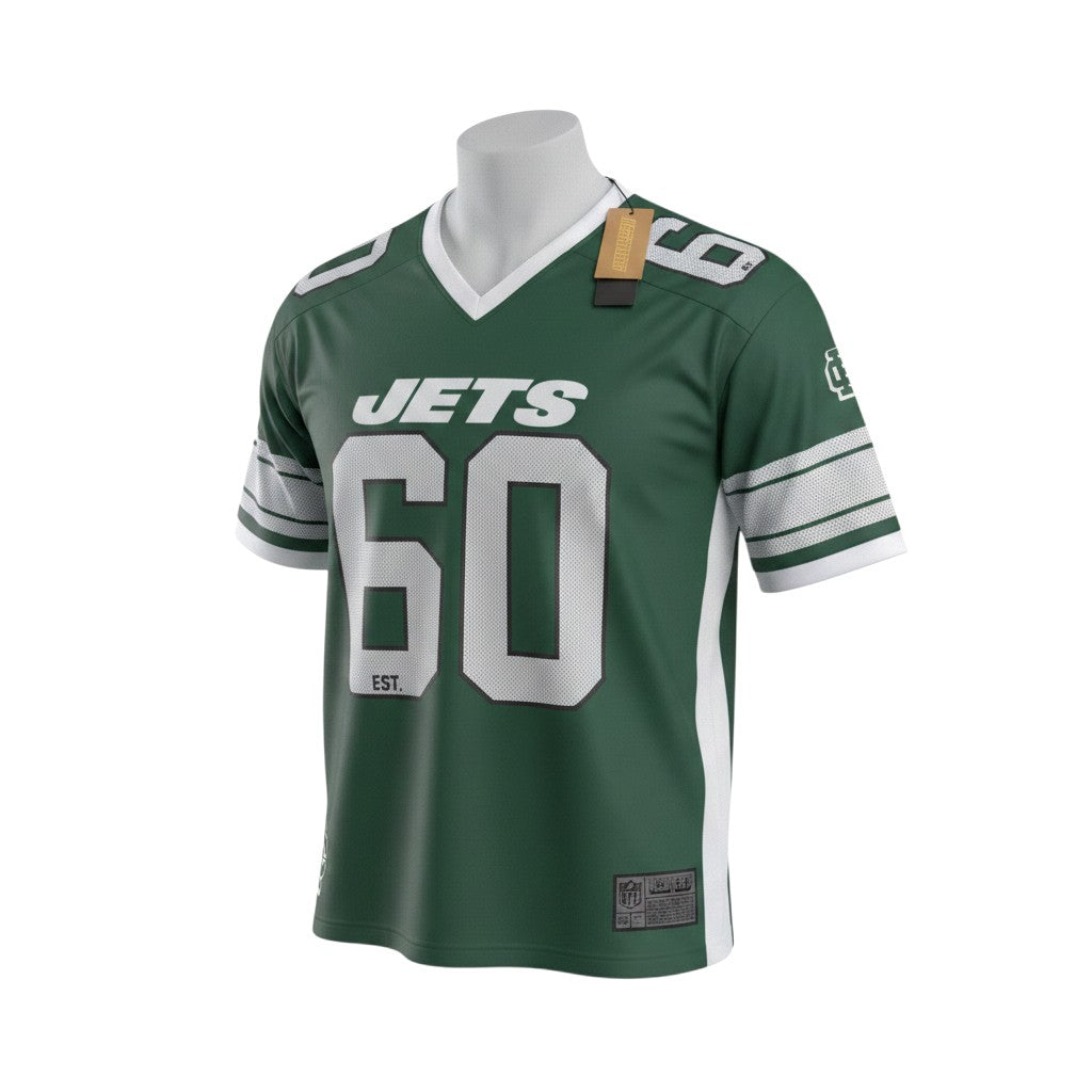 NY Jets No. 60 Green Football Jersey