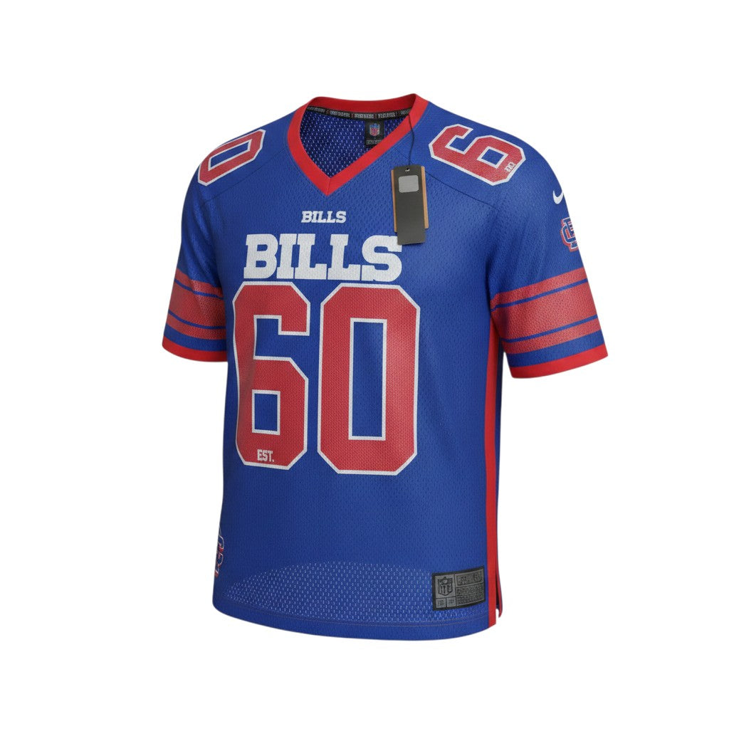 NFL Bills #60 Mesh Football Jersey