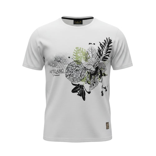 Artizano Botanical Graphic White Tee
