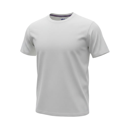 White Plain Slim Fit Crew Tee