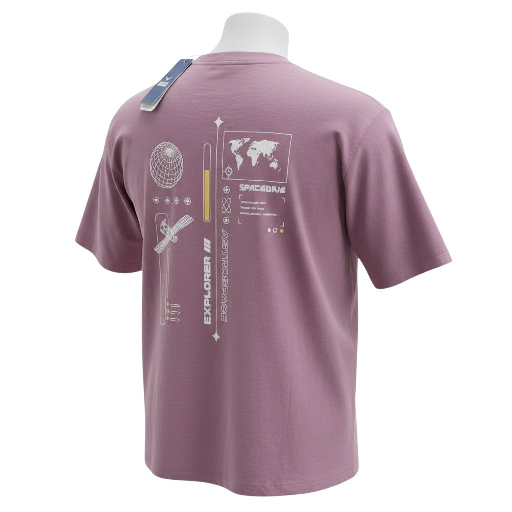 Spacedive Explorer Astrospace Mauve Tee