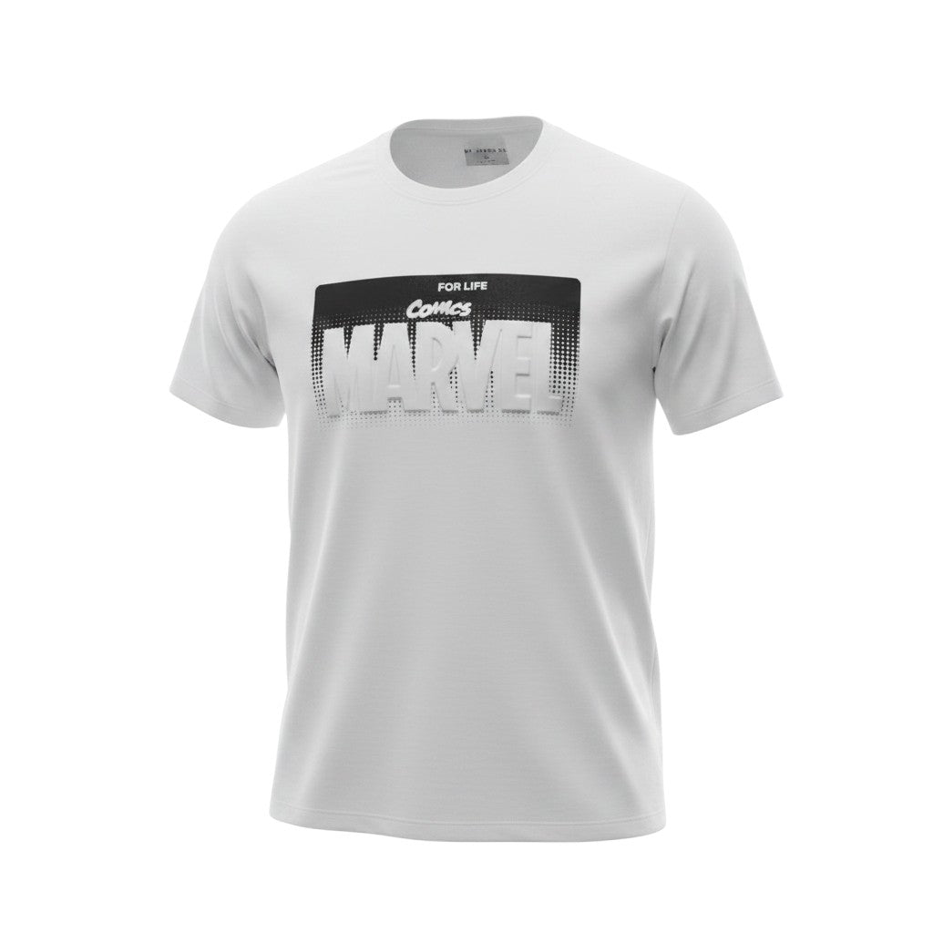 Marvel Comics For Life Grey Tee