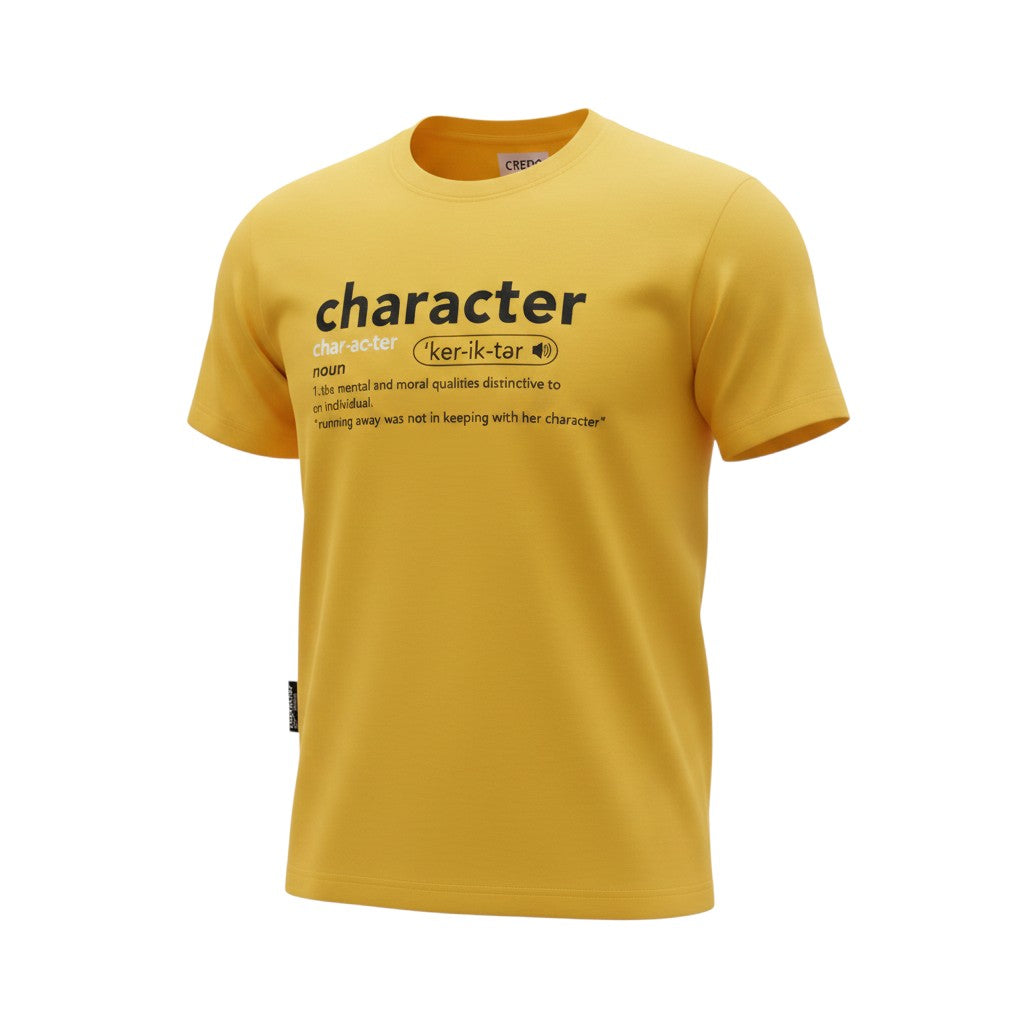 Character Definition Mustard Yellow Tee