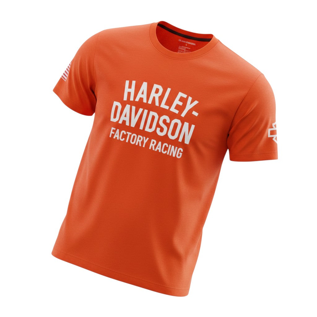Orange Racing Graphic Tee