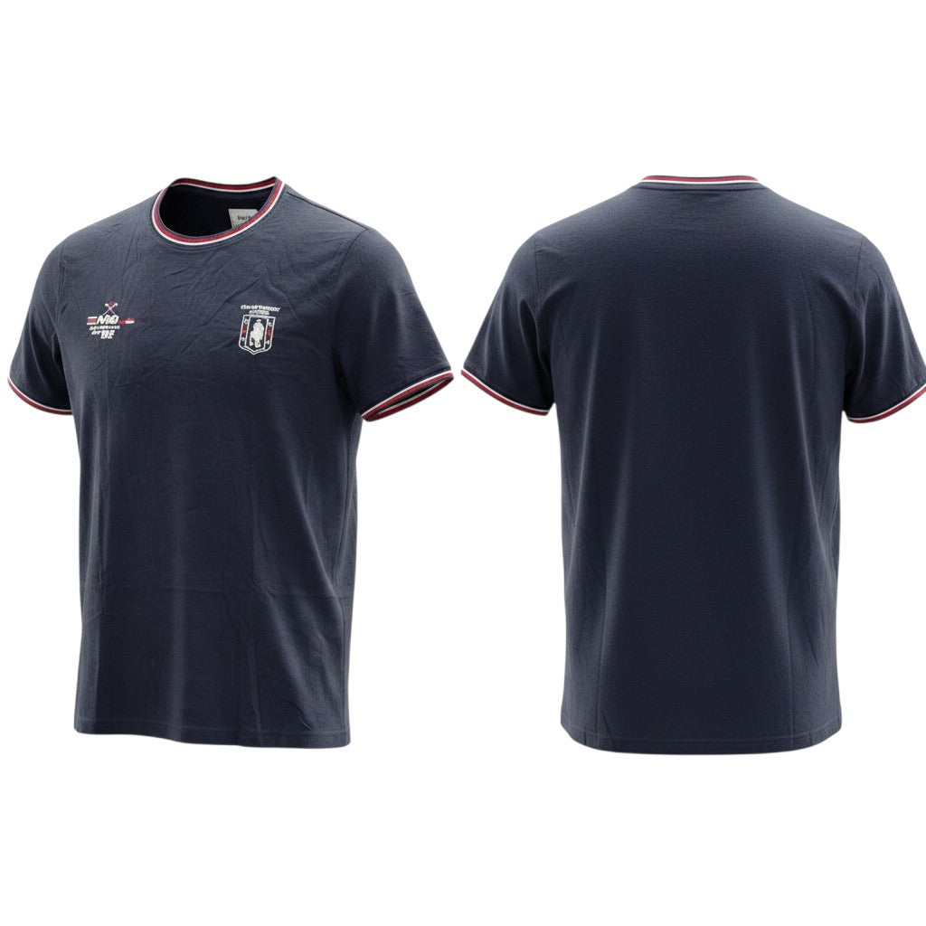 Navy Badge Tee