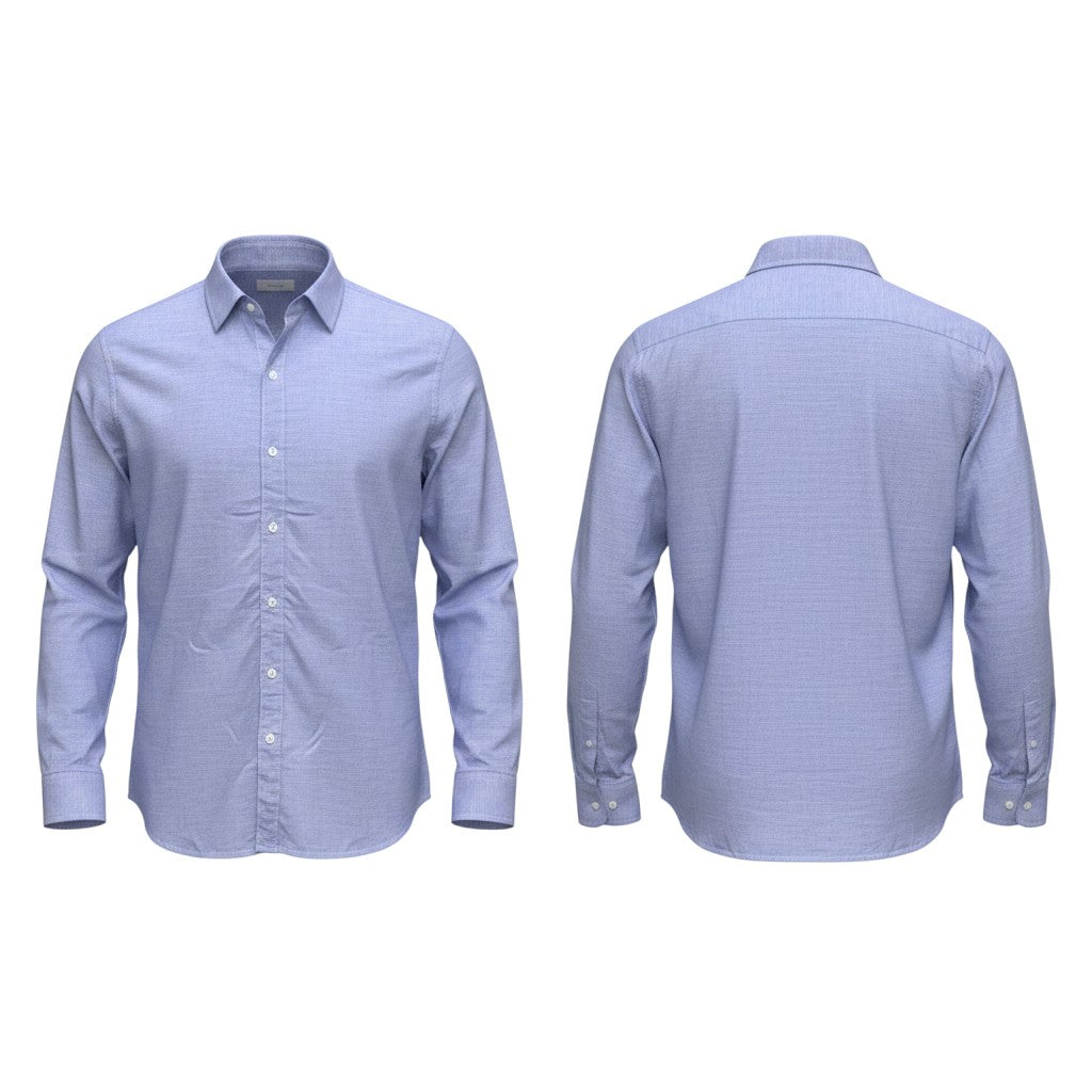 Light Blue Classic Collar Shirt