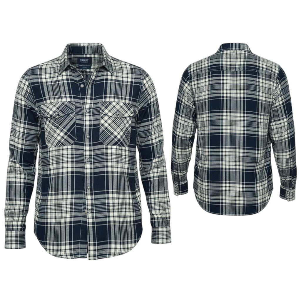 Flannel Plaid Long Sleeve Shirt