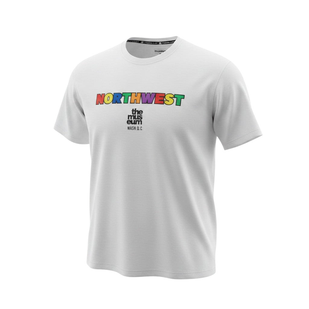 Northwest Multicolor Wash DC White Tee