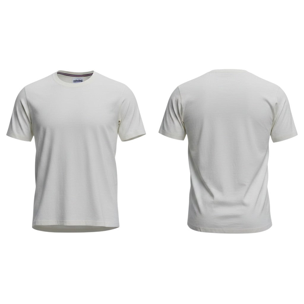 Plain Off-White Tee