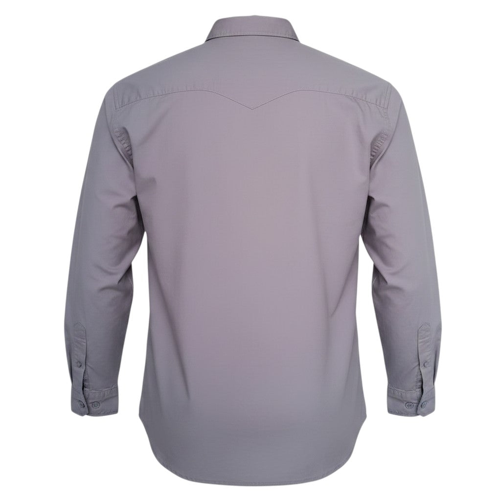 Mauve Grey Urban Zone Graphic Shirt