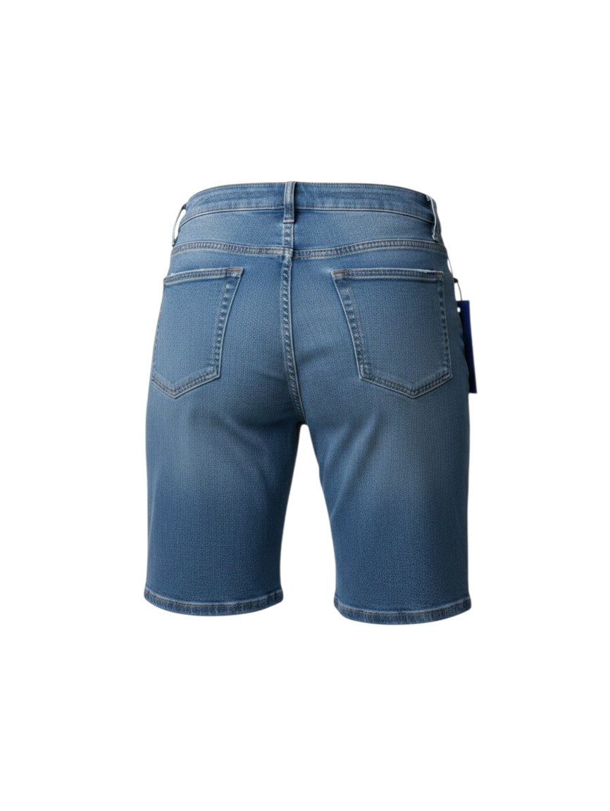 Light Blue Bermuda Denim Shorts