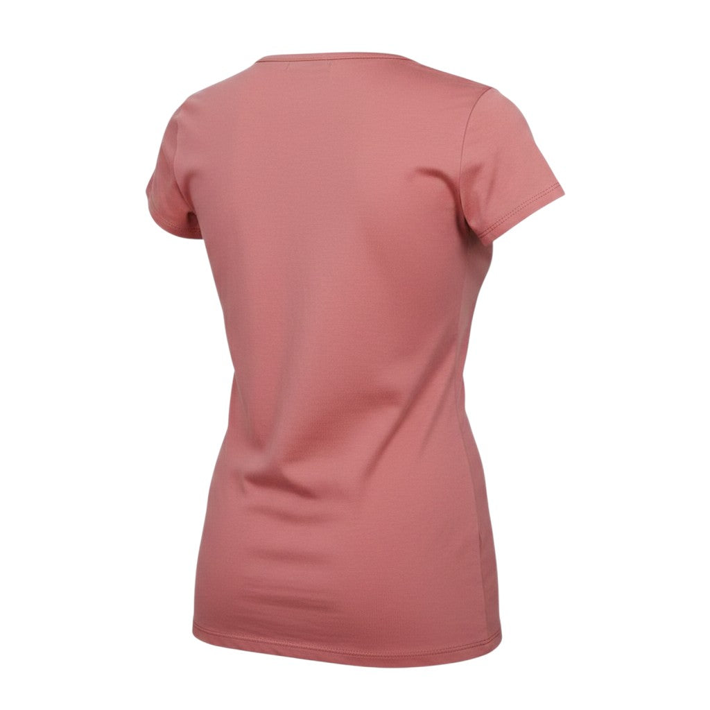 Women's Dusty Rose Crew Neck Tee