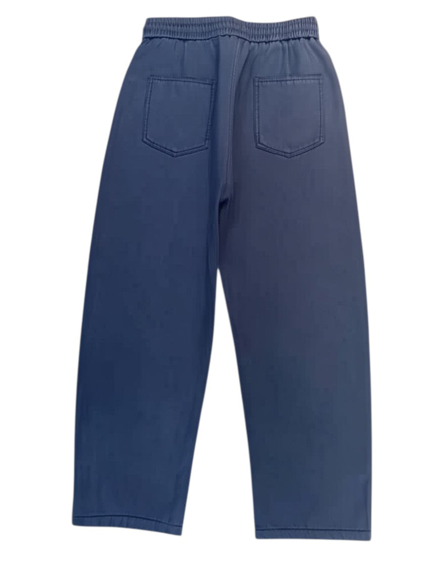 Navy Washed Jogger pants