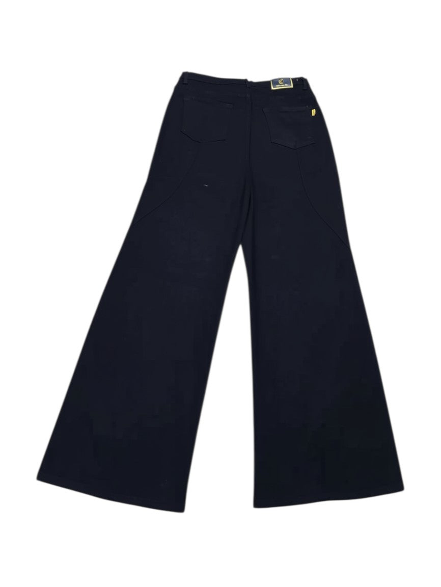 Black Wide-Leg Jeans