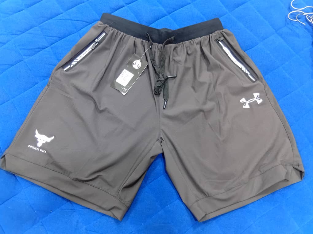 Charcoal Woven Training Shorts